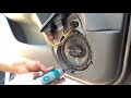 Installing electric mirrors renualt clio 2003 طريقة تركيب مرايات كهرباء سيارة رينو كليو موديل 2003