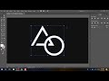 How to Make a Very Simple Monogram Logo with Two Letters|Illustrator|