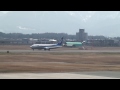 東日本大震災臨時便　山形空港　ＡＮＡ　Ｂ７３７－８００出発　2011.4.10