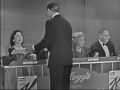 What's My Line? - George Montgomery & Dinah Shore; Mort Sahl [panel] (Oct 4, 1959)