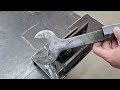 Making A Simple Round Bar Cutter From Scrap - DIY