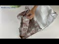 how to make denim zipper shoulder bag from old jeans waist bands,shoulder bag tutorial,sling bag diy