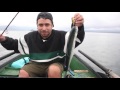 Fishing in lake Villarrica Chile