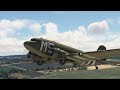 First look at the new Famous Flyer - the Douglas C-47 Skytrain - in Microsoft Flight Simulator