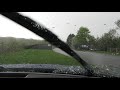 Hailstorm near Marston Moretaine, Bedfordshire 25/04/2018