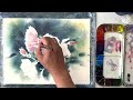 TOP-4 wet on wet secret tips | BEST watercolor techniques | watercolor wet on wet painting tutorial
