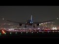 Plane Spotting -Runway 32 Left- ／ 飛行機動画 ／ Osaka/Itami Airport (Japan) ／ 伊丹空港（千里川・夜景）