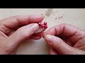 DIY How to make Hearty Beaded Earrings / Right Angle / Aretes / Orecchini / Beaded Jewelry # 260