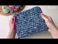 Fashionable Mini Bag of Crocheted Jeans for 1 Hour and $0 🔊 Crocheted Denim Bag 🤩