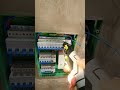 Completing the installation of electrical breakers in the home’s electrical distribution panel