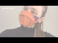 In 4 minutes the mask - Very Easy to Breathe 2 in 1 / DIY 3D Face Mask | Sewing Tutorial