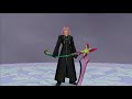 Kingdom Hearts 2.5 HD- Marluxia Fight before Xaldin (Level 31)