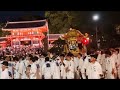 勇ましい祇園祭りに🏮外国人観光客もビックリ⛩️お迎提灯～神輿洗＝ Gion Festival eve🏮Yasaka-shrine⛩️Kyoto Japan