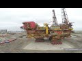 Pioneering Spirit removing the Brent Delta topsides HD