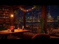 Smooth Night Jazz ☕ Cozy Coffee Shop Ambience and Relaxing Jazz and Smooth Jazz for Sleep, Relax