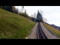 Brienz Rothorn Bahn (Switzerland) - Drivers Eye View