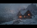 Blizzard Sounds and Howling Winds in the Barn. Relaxing Winter Sounds for Sleep. Snowstorm Ambience