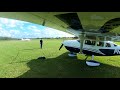 Landing op  EPKI Polen met de Cessna T206H