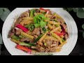 [ENG SUB] Bạn còn Nui không, pha sốt kiểu này xào bò ngon khó cưỡng luôn | Stir fry macaroni recipe