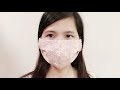 New design - breathable! How to make an easy pattern & sewing tutorial | DIY fabric mask at home