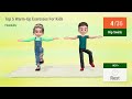 TOP 5 WARM-UP EXERCISES FOR KIDS - WORKOUT FOR FLEXIBILITY