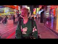 Nonstop freestyle CHAOS in Times Square