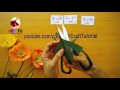 ABC TV | How To Make Poppy Paper Flower From Crepe Paper - Craft Tutorial