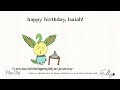 Happy Birthday Gift! | @PokemonTrainerIsaiah | Flipaclip