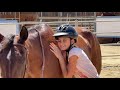 My First Horseback Riding Lesson EVER - Karolina Protsenko