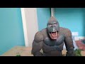 KING KONG VS SHIN GODZILLA (a short stop-motion battle)