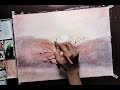 Simple Watercolor Sunset Scenery Drawing!!#sunsetpainting#sunsetview#simplesunsetpainting