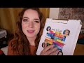 ASMR Color Analysis (on you & on stuffies) (tingly felt pulling)
