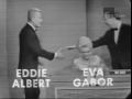 What's My Line? - Eddie Albert & Eva Gabor; PANEL: Martin Gabel, Suzy Knickerbocker (Feb 20, 1966)