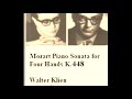 Mozart Sonata for 2 Pianos in D Major, K.448,  Alfred Brendel,  Walter Klien  1960 (complete)