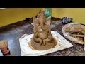 How To Make Eco Friendly Ganesh. Part 1. Very Easy Making Process Ganpati Bappa murti | lalbaag raja