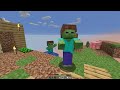 Minecraft but အတုံးတစ်တုံး ပဲရှိတယ်!!!