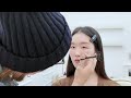 ASMR MAKEUP KOREAN(유튜버 룡지니 님) 중안부 커버 눈썹과 눈사이 좁으신 분들 활용하기 좋은 메이크업