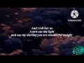 Wonderful tonight- Elha Nympha| lyrics| Martin Nieviera