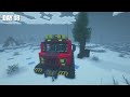 100 DAYS ON A ROVER IN A SNOWSTORM IN MINECRAFT