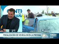 ESCUPIÓ A CAMARÓGRAFO: La caótica detención de conductor en La Pintana - Contigo en la Mañana