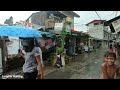 VERY NICE WET EXPERIENCE | WALKING HEAVY RAIN at Backstreet Alley in PAYATAS Philippines [4K] 🇵🇭