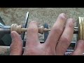 Wood turning - how to make a wooden chess king - turning a chess piece