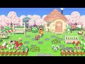 🌸 Chill Lofi Beat • Cozy Spring Day 🎧| Animal Crossing Ambience [1 hour]