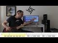 MetallicA - Suicide and Redemption (Bass Cover with tabs)