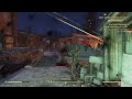 Fallout 76 - Machine gun turrets vs Mr Gutsys