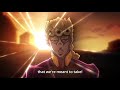 Josuke moments with Giorno's Theme and vice versa