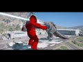 Godzilla Prime, Skeleton Godzilla vs Godzilla x ScarKing - The New Empire ( GTA V Mods )