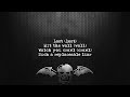 Avenged Sevenfold - Nightmare [Lyrics on screen] [Full HD]