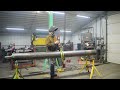 Conveyor Roller Stubshaft Install - Welding the Shaft into the Tube