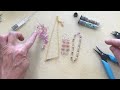 How to Make the Dancing Crystals Earrings